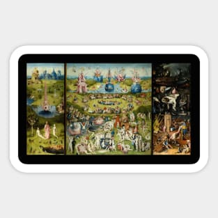 Hieronymus Bosch The Garden Of Earthly Delights Sticker